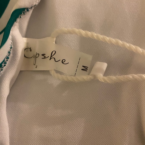 CUPSHE WOMENS SWIMSUIT💚🤍💚New with tags - Picture 6 of 9